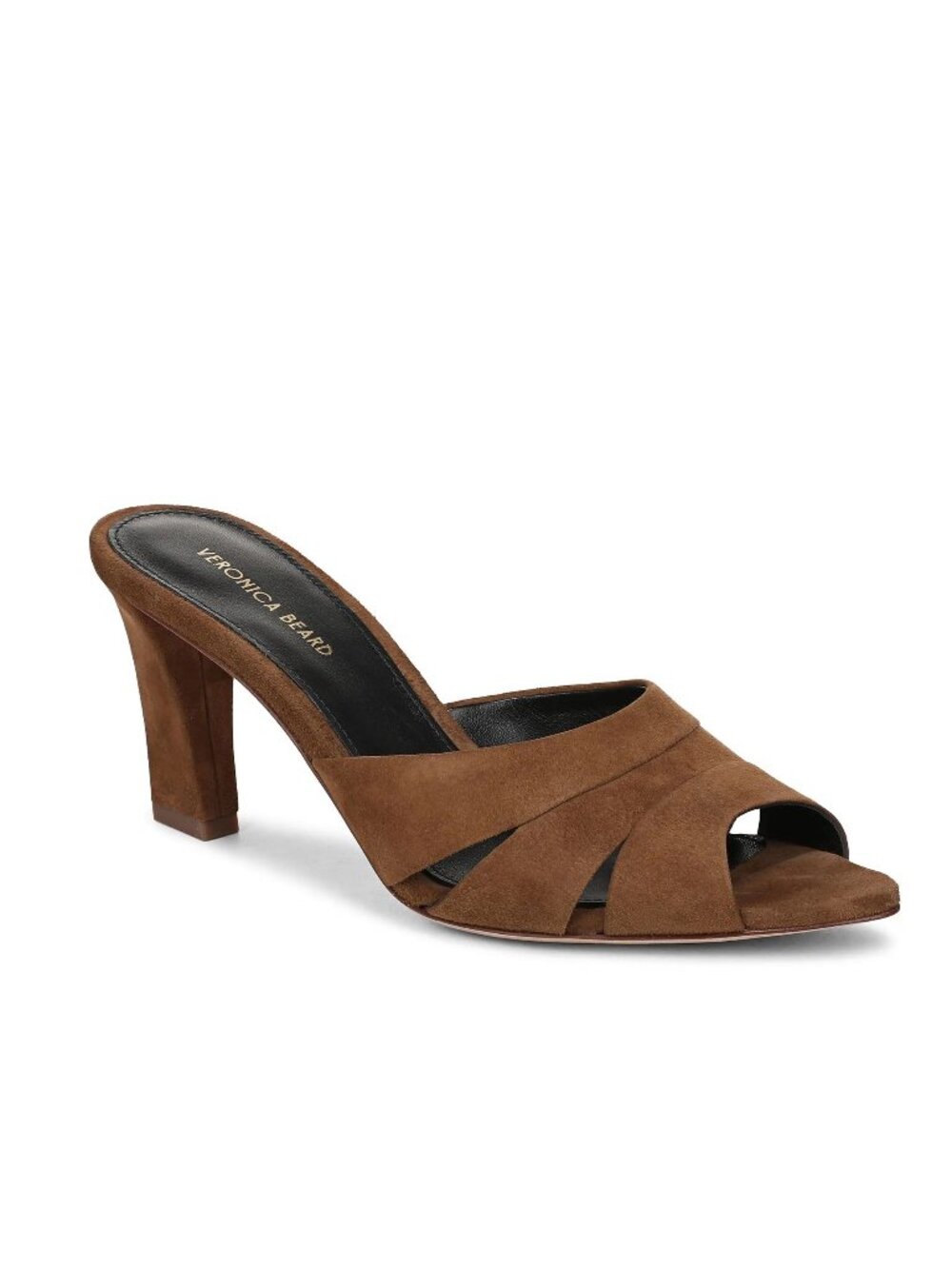 Veronica Beard  Pointed Toe Slide Sandals heels mule size 8